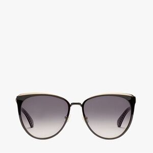 Kate Spade New York Jabrea Black and Gold Women's Prescription Sunglasses